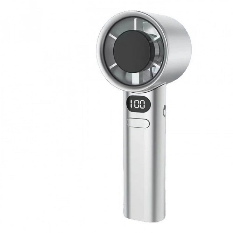 USB charging of handheld turbo ice fan
