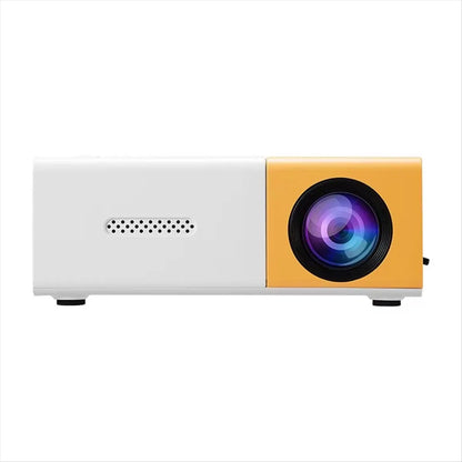 Delighted- Portable Mini Projector with Full HD 1080P Support -Includes Remote Control, USB-Powered, Ideal for Smartphones