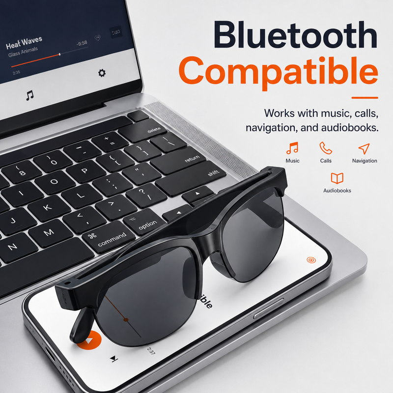 Lenovo Smart Glasses – AI Translation & Bluetooth Audio