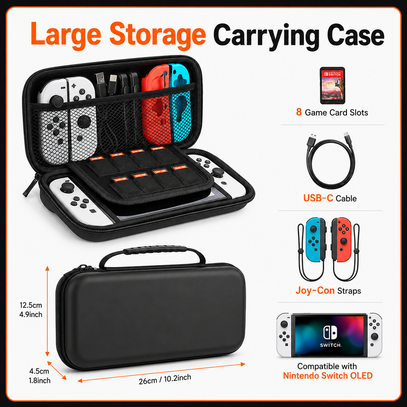 Nintendo Switch Hard Shell Case