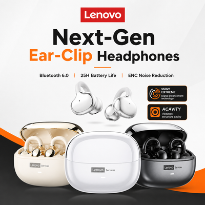 Lenovo LE302 Open-Ear Clip Earphones