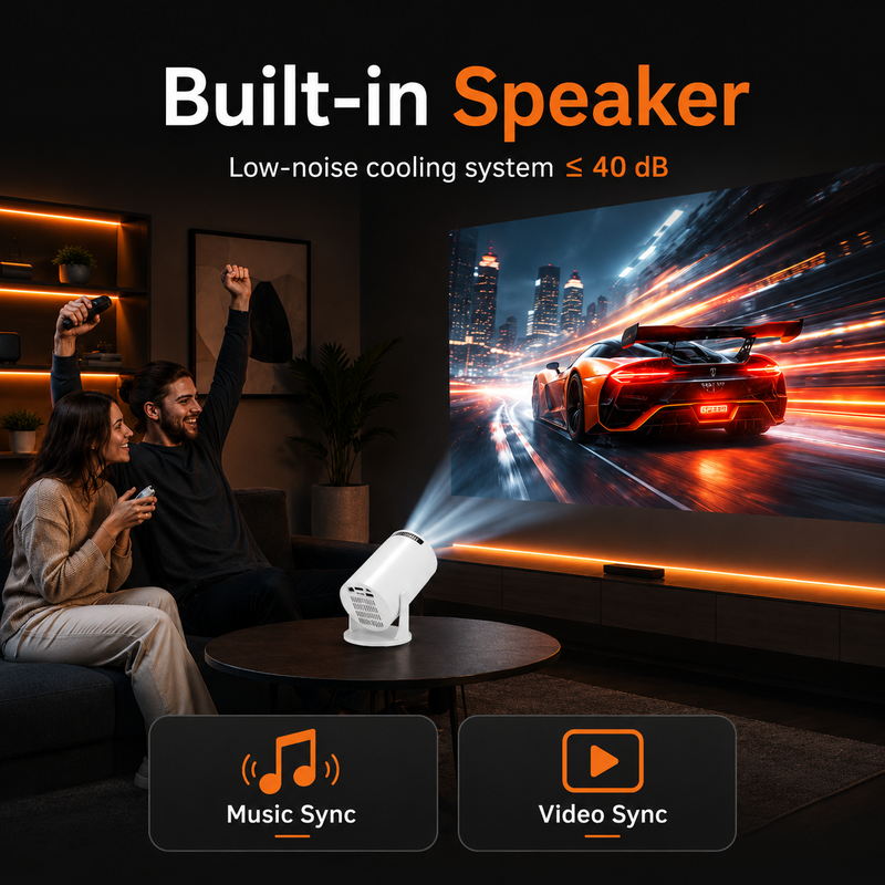 HY300 Ultra 4K Portable Projector