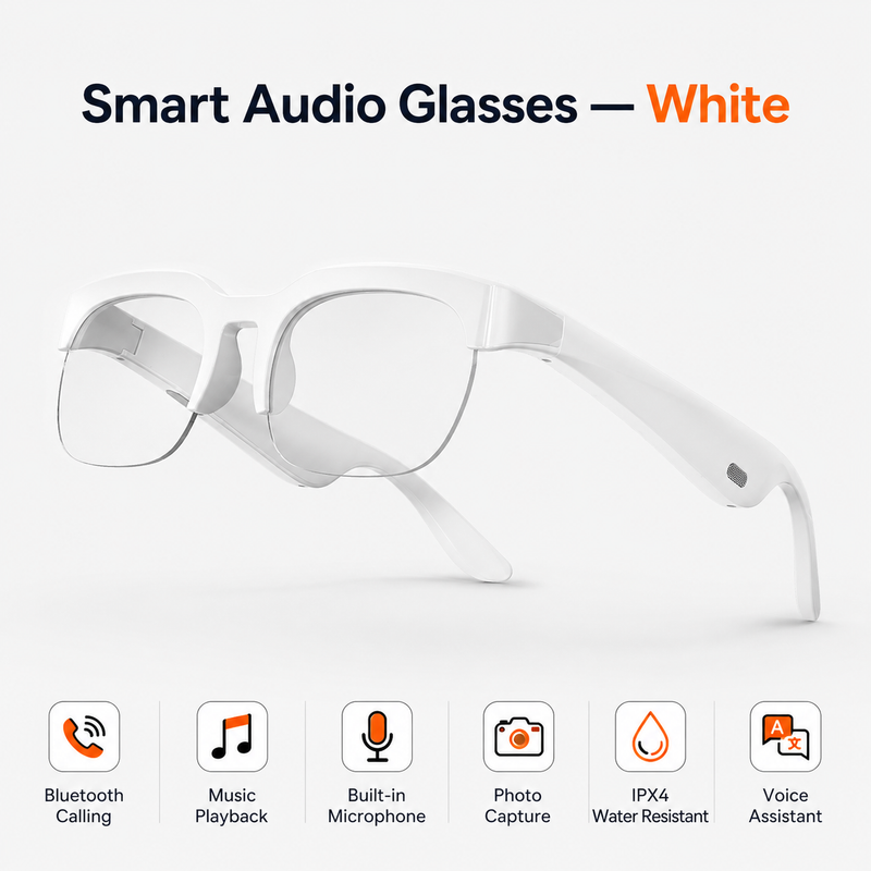 Lenovo Smart Glasses – AI Translation & Bluetooth Audio